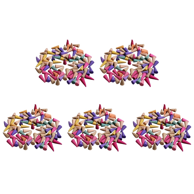 Natural Mixed Reflux Tower Incense Cone For Odor Remover Anxiety Relief Aromatherapy Meditation Rel