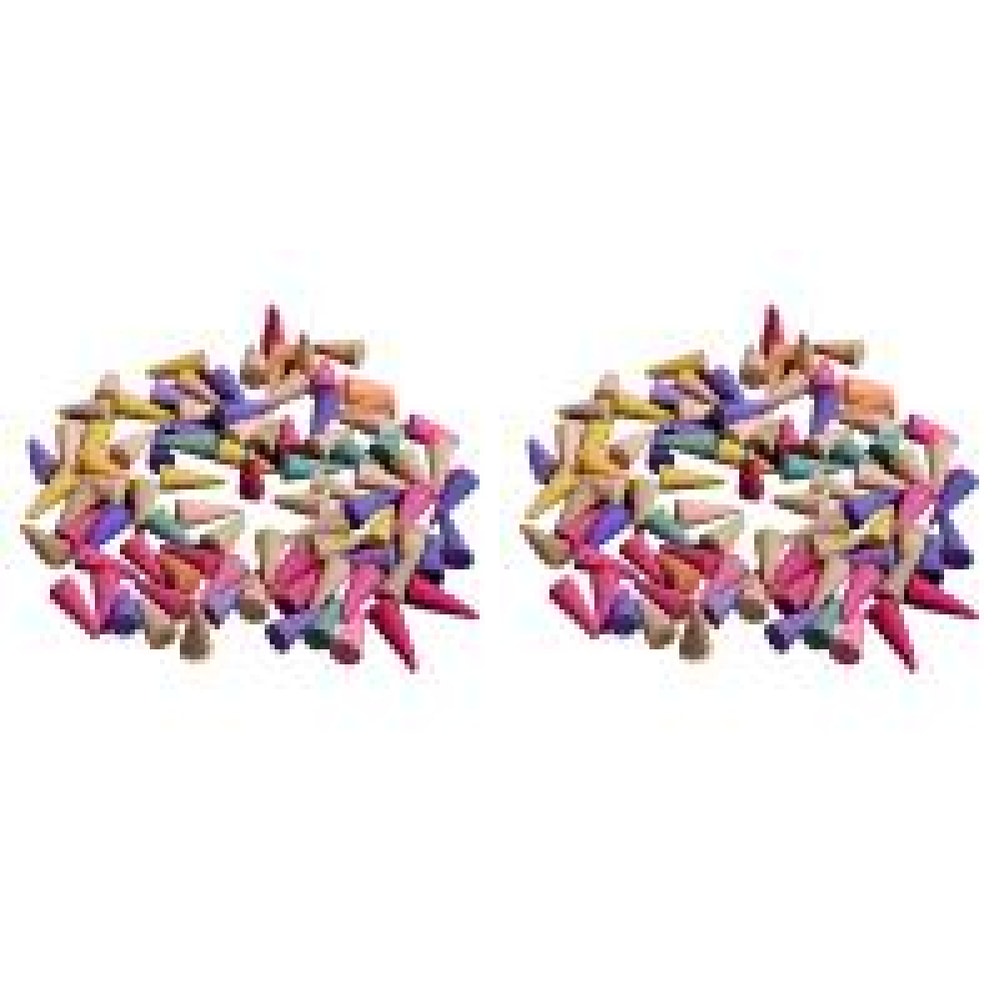 Natural Mixed Reflux Tower Incense Cone For Odor Remover Anxiety Relief Aromatherapy Meditation Rel