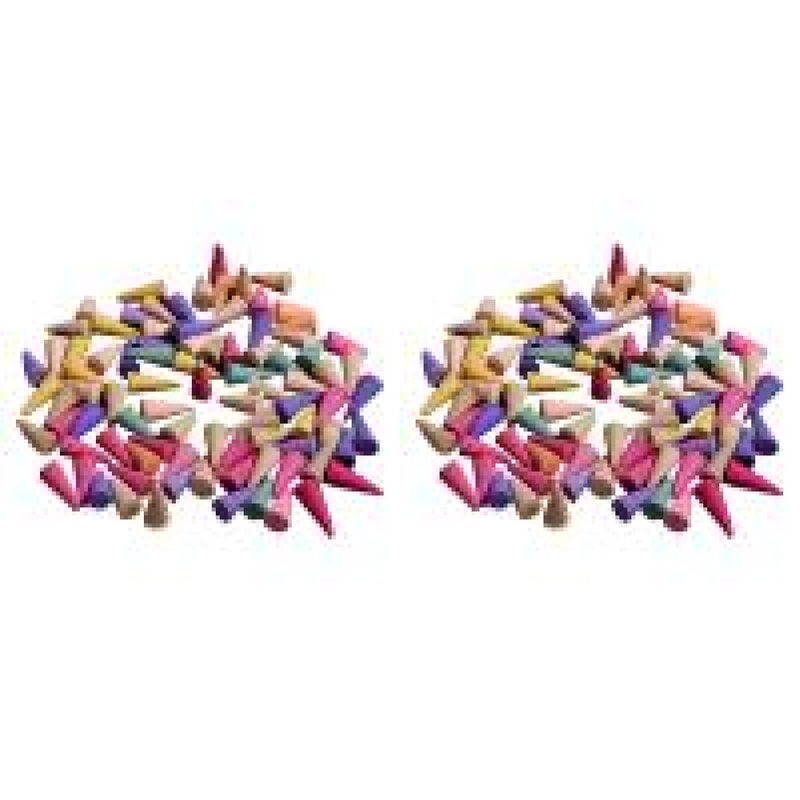 Natural Mixed Reflux Tower Incense Cone For Odor Remover Anxiety Relief Aromatherapy Meditation Rel