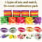 Spiral Shape Mixed Fragrance Incense Sticks Lemon Rose Jasmine Lavender Orange Mild Fragrance