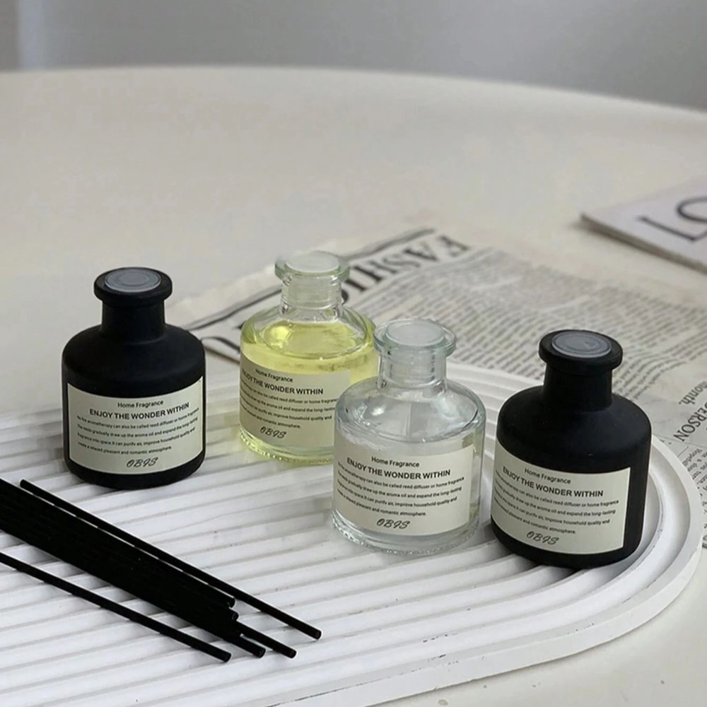 Freesia Jasmine Flameless Home Fragrance Oil, Reed Diffuser Stick Room Air Freshener Deco