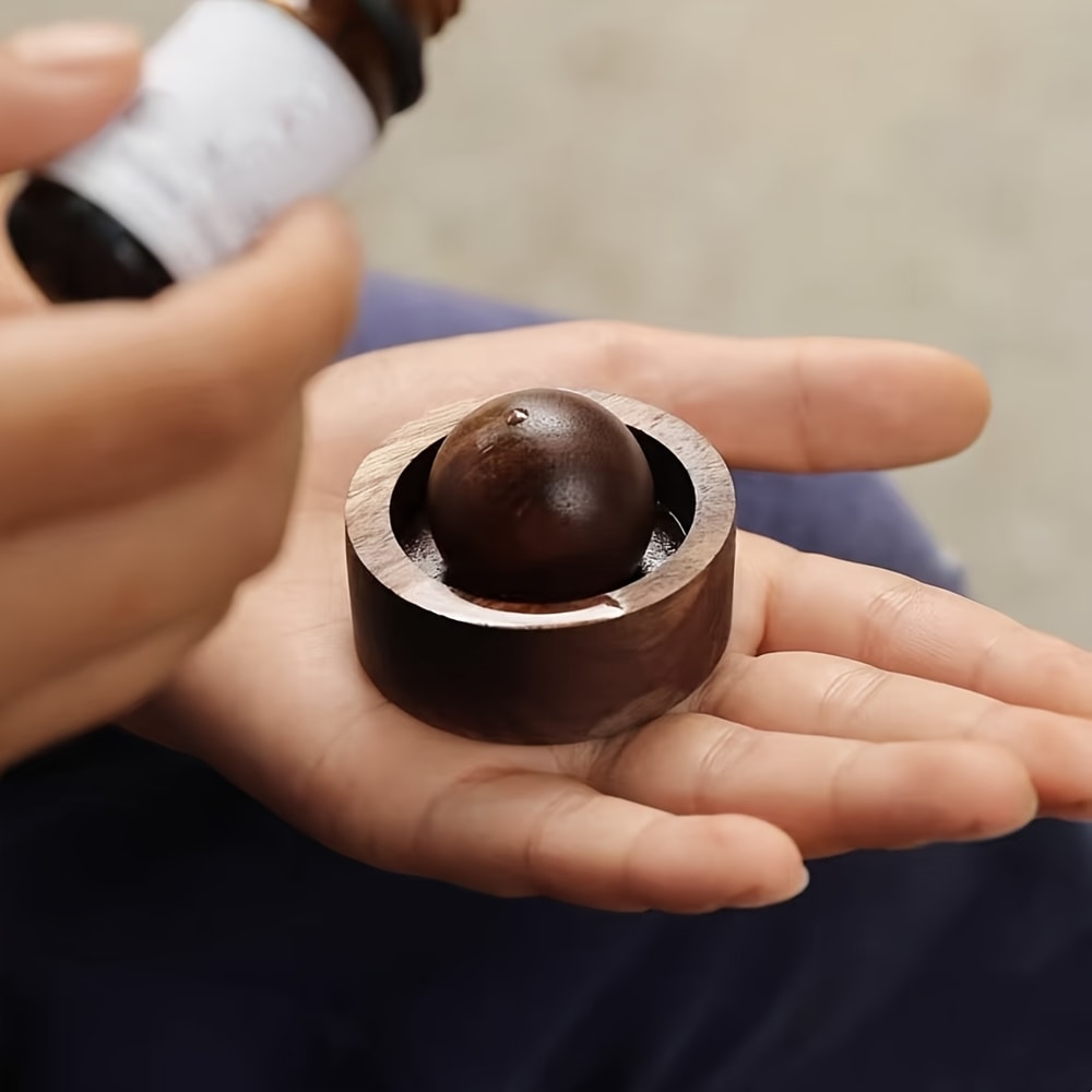 Natural Car Wooden Essential Oil Diffusers Spherical Design Room Fragrance Bedroom Decor Diffuser for Car Home