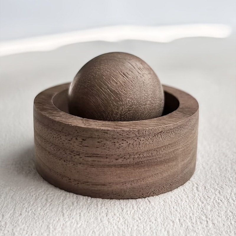 Natural Car Wooden Essential Oil Diffusers Spherical Design Room Fragrance Bedroom Decor Diffuser for Car Home