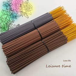 white musk clove vanilla sage bamboo stick incense natural high quality strong long lasting fragrance home