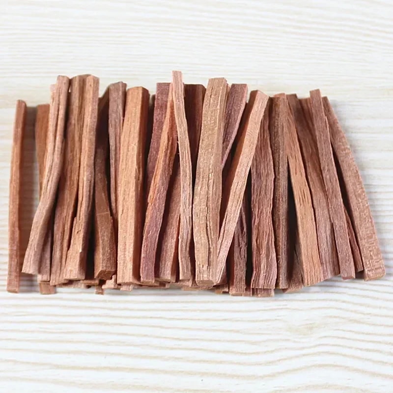 Natural Hand Split Wood Sandalwood Stick, Lili Fragrance, Healing Meditation, Stress Relief DIY Aromatherapy