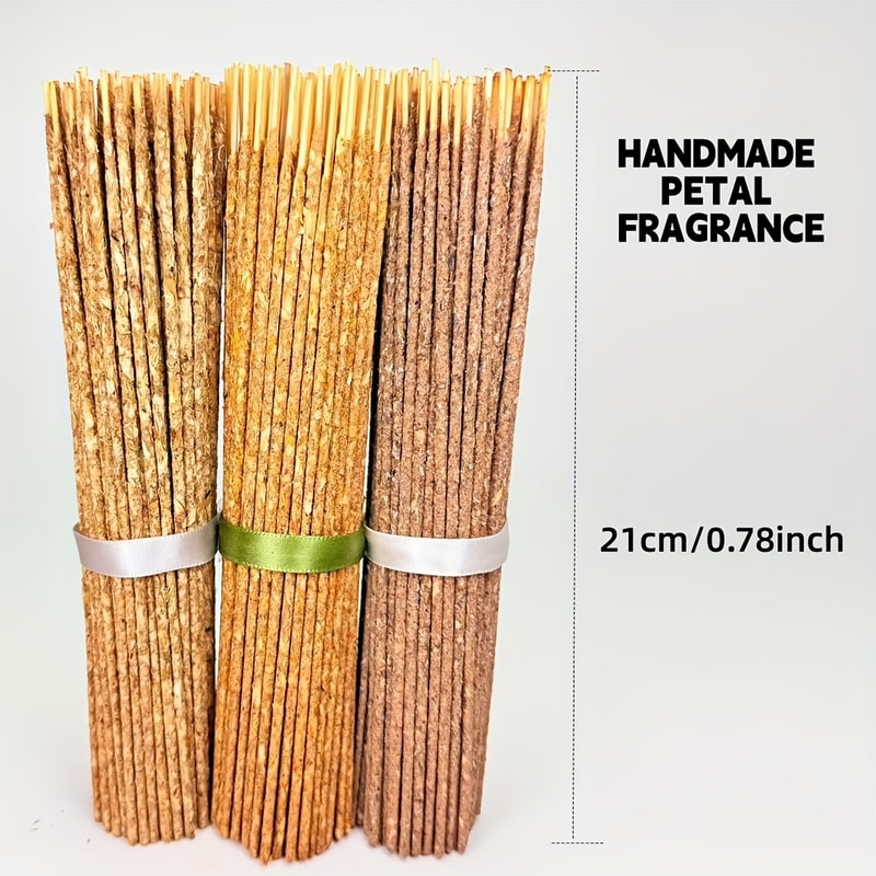 Natural Petal Fragrance Handmade for Yoga Meditation Long-Lasting Home Air Purification