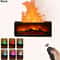 Aroma Diffuser With Color LED Flame Effect Essential Oil Diffuser Air Humidifier Remote Timer Fragr 4