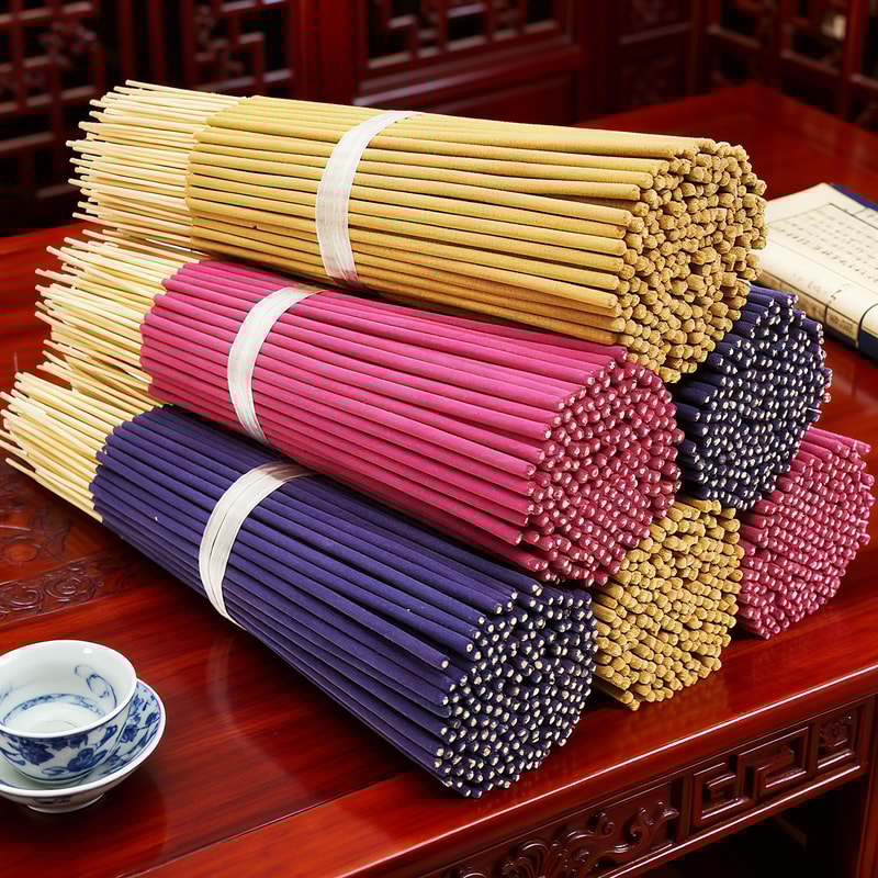 Incense Sticks Lavender Jasmine Rose Sandalwood White Sage Dragons Blood Scents for Home Yoga Meditation Music Reading