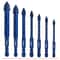 Motorcycle Repair Tools HighEnd Blue Serrated Drill Bit For Ceramic Glass Marble Concrete And Stain 5