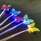 Colorful Butterfly Lights Braids Wig, Random Color Women Party Hair Accessories