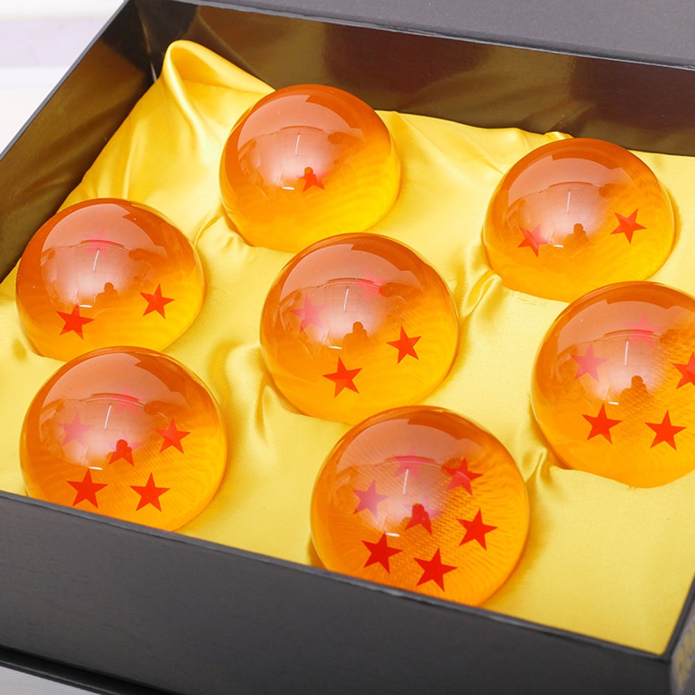 Resin Ball Set Action Figure Summon Shenron Anime Model Gift Collection 1