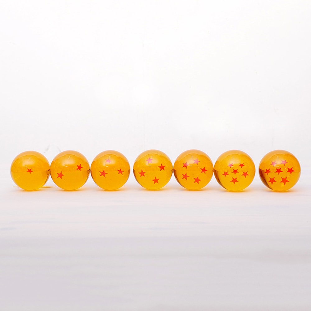 Resin Ball Set Action Figure Summon Shenron Anime Model Gift Collection 2