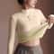 Thickened Velvet Lining Womens Sweater Autumn Winter Thermal Longsleeved Bottoming Shirt 2