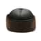 Mens Winter PU Leather Baseball Cap With Earflaps Warm Bomber Hat Windproof Keep Warm Elderly Dad C 2