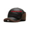 Mens Winter PU Leather Baseball Cap With Earflaps Warm Bomber Hat Windproof Keep Warm Elderly Dad C 3