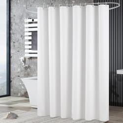 waterproof bath curtain opaque shower liner with metal grommets silky feel