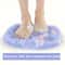 Refreshing Bathroom Foot Massage Mat With Wallmounted Nonslip Suction Cup And Back Scrub 0