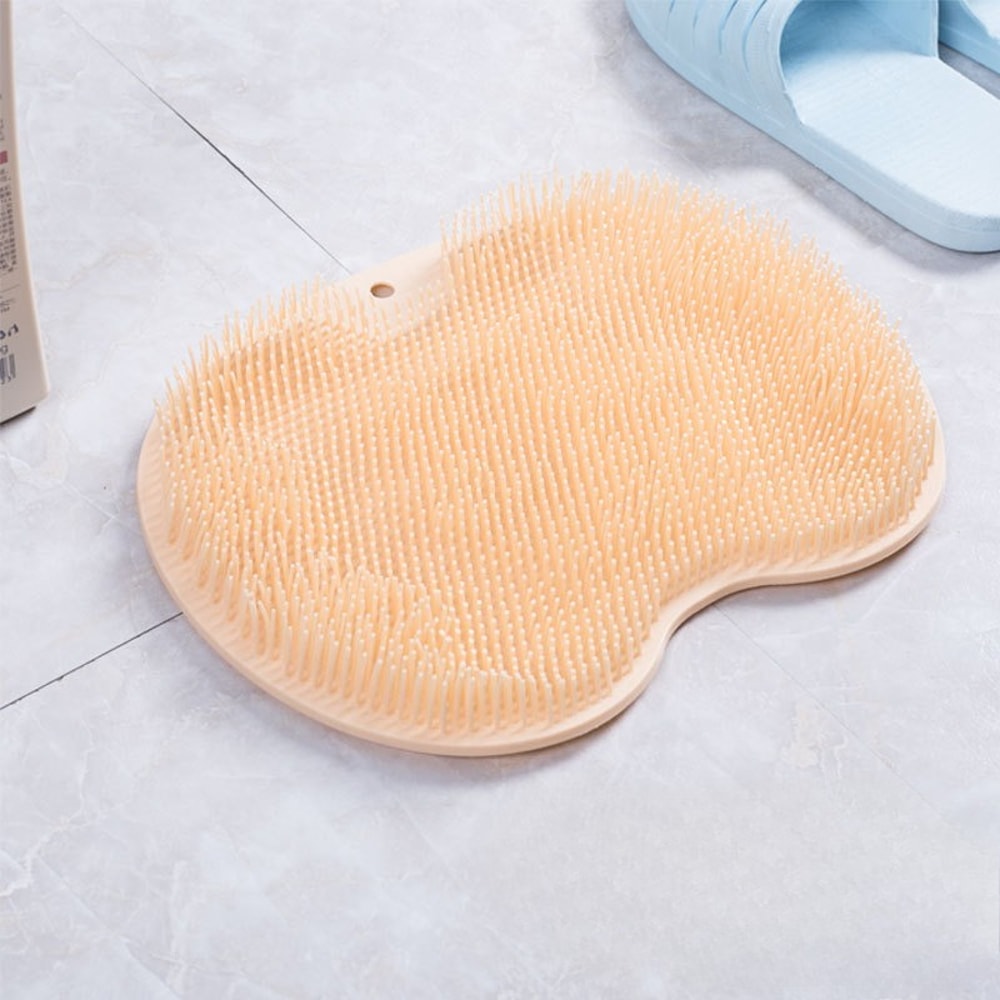 Refreshing Bathroom Foot Massage Mat With Wallmounted Nonslip Suction Cup And Back Scrub 9