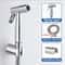 Adjustable Womens Handheld Bidet Sprayer Kit Feminine Wash Shower Head Portable Hygienic Douche For 7