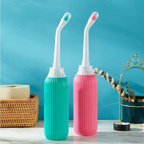 Portable Travel Bidet Handheld Spray Bottle for Pregnant Women Baby Cleansing Washer Bottle Baby Showers Mom