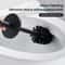 Black Toilet Brush Wall Mounted Stainless Steel Bathroom Toilet Brush Holder WC Cleaner Accessories 5