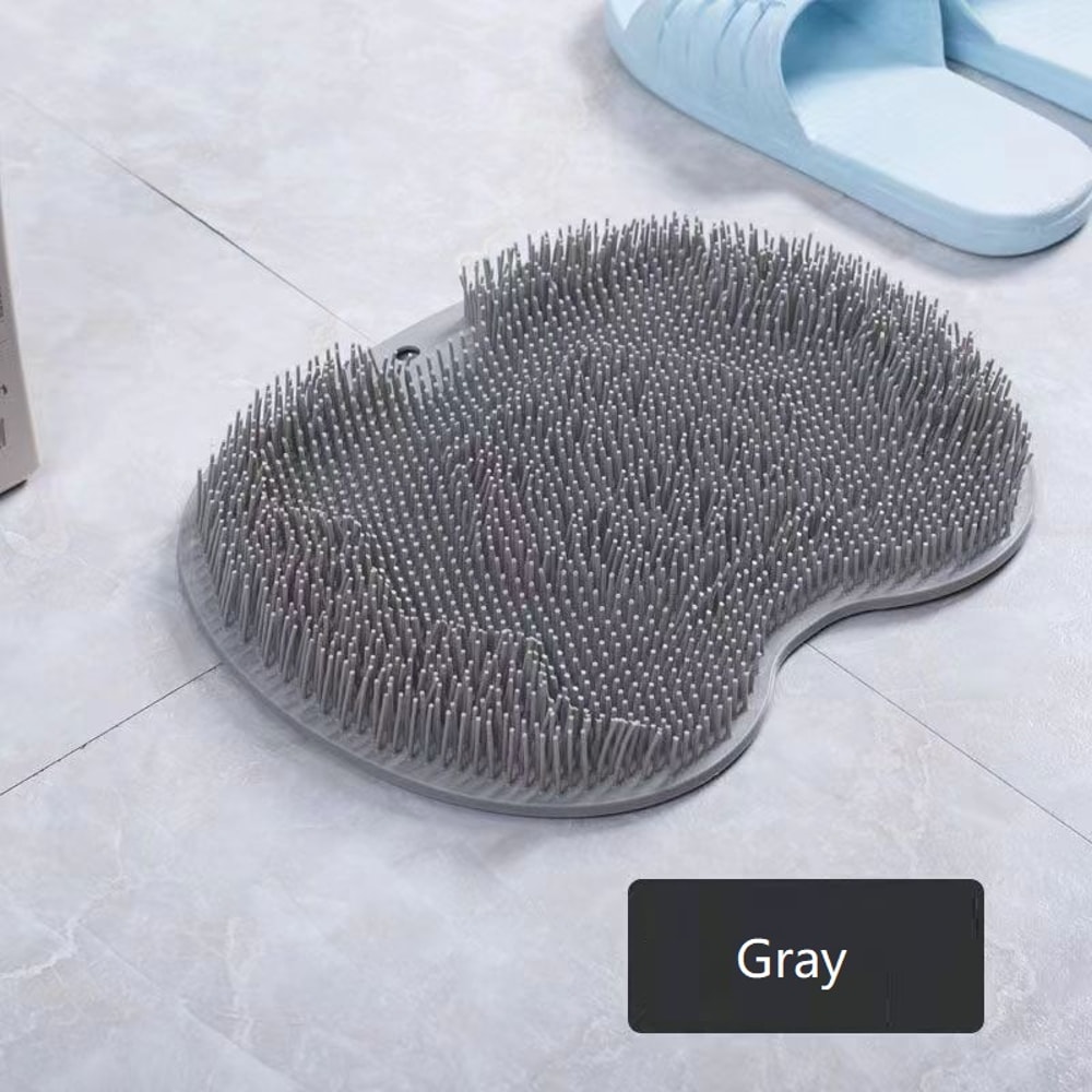 Full Body Massage Exfoliating Shower With Friction Back Brush Non Slip Bathroom Mat Frosted Back Sh 9