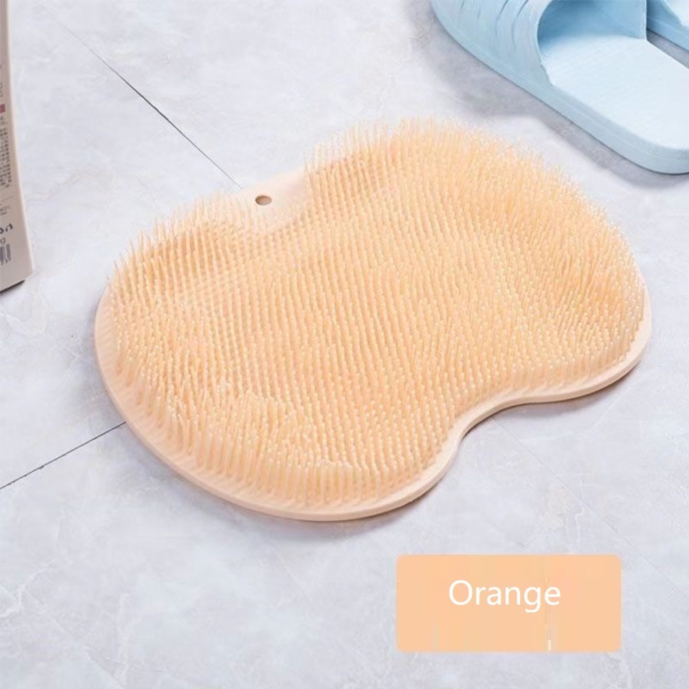 Full Body Massage Exfoliating Shower With Friction Back Brush Non Slip Bathroom Mat Frosted Back Sh 6