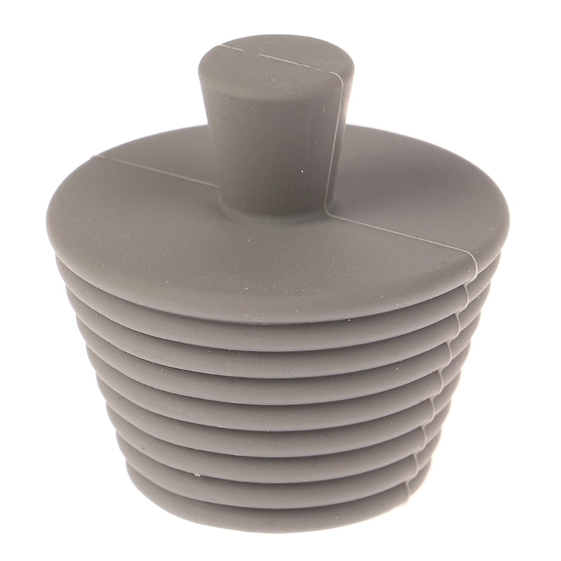 Universal Silicone Drain Stopper Anticlogging Kitchen Sink Replacement Plug Bathtub Plug 0