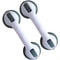 Ultra Grip Shower Handle Grab Bars with Dual Locking Suction Cups, Anti Slip Bathroom Support for Toilet