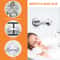 Ultra Grip Shower Handle Grab Bars with Dual Locking Suction Cups, Anti Slip Bathroom Support for Toilet