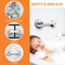 Ultra Grip Shower Handle Grab Bars with Dual Locking Suction Cups, Anti Slip Bathroom Support for Toilet