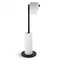 Single Pole Paper Towel Holder Bathroom Stainless Steel Floor Mounted Toilet Paper Holder Kitchen F 7