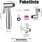 Stainless Steel Handheld Bidet Toilet Sprayer Kit With Way Valve For Personal Hygiene Pet Bathing 2