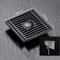 Stainless Steel Square Floor Drain Antiodor With Removable Cover For Bathroom Laundry 7