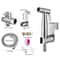 Stainless Steel Handheld Bidet Toilet Sprayer Kit Shattaf Jet For Personal Hygiene 1