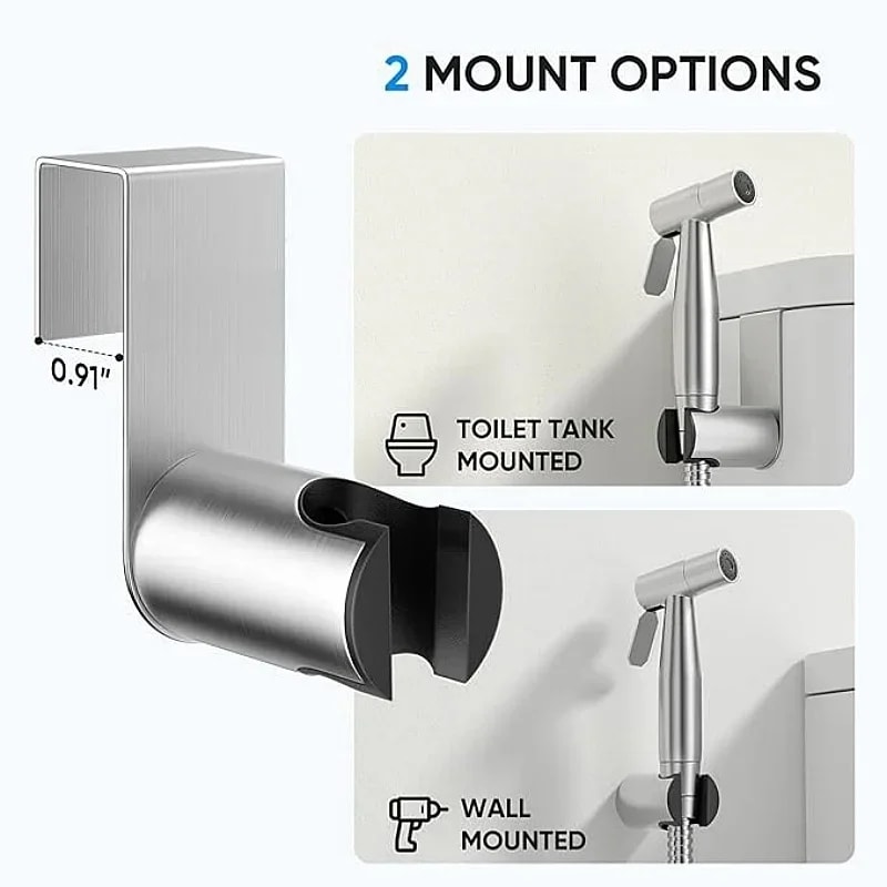 Stainless Steel Handheld Bidet Toilet Sprayer Kit Shattaf Jet For Personal Hygiene 3