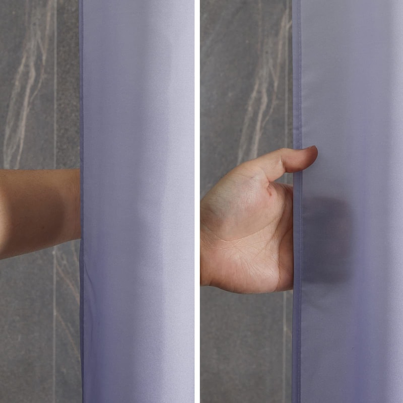 Waterproof Bathroom Curtain Gradual Change Digital Printing Polyester Thickened Shower Cover 1