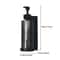 Wall Mount Shower And Lotion Dispenser Waterproof Shampoo Gel Container With Clear Window For Home 4