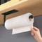 Adhesive Kitchen Paper Towel Holder Tissue Hanger Toilet Roll Dispenser Bathroom Storage Napkin Rac 0