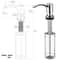 Kitchen Sink Soap Dispenser Built In Pumps Samodra Nickel Counter Liquid Soap Bottle 5