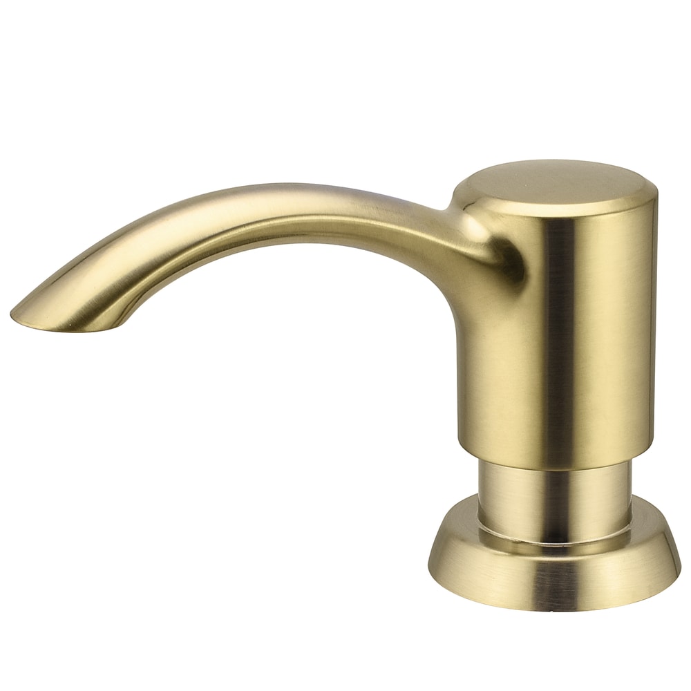 Kitchen Sink Soap Dispenser Built In Pumps Samodra Nickel Counter Liquid Soap Bottle 8