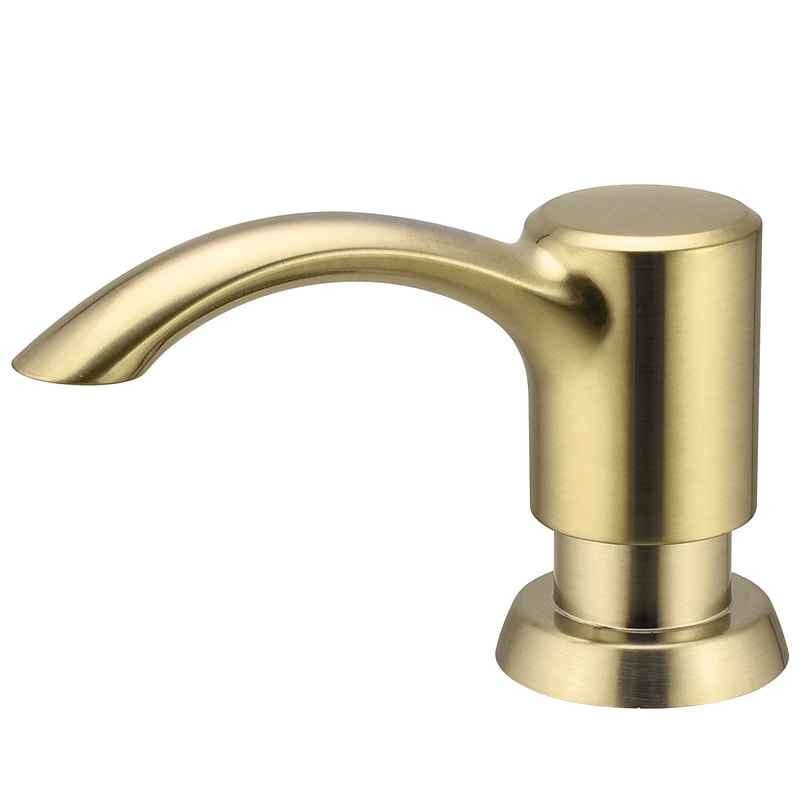 Kitchen Sink Soap Dispenser Built In Pumps Samodra Nickel Counter Liquid Soap Bottle 8