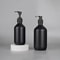 Refillable Shampoo Conditioner Body Lotion Container Matte Black Liquid Soap Dispenser For Hotel Su 0
