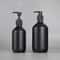 Refillable Shampoo Conditioner Body Lotion Container Matte Black Liquid Soap Dispenser For Hotel Su 3