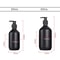 Refillable Shampoo Conditioner Body Lotion Container Matte Black Liquid Soap Dispenser For Hotel Su 7
