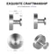 Waterproof Reusable Stainless Steel Suction Cup Hook Punchfree Wall Mount Hooks For Kitchen Bathroo 4