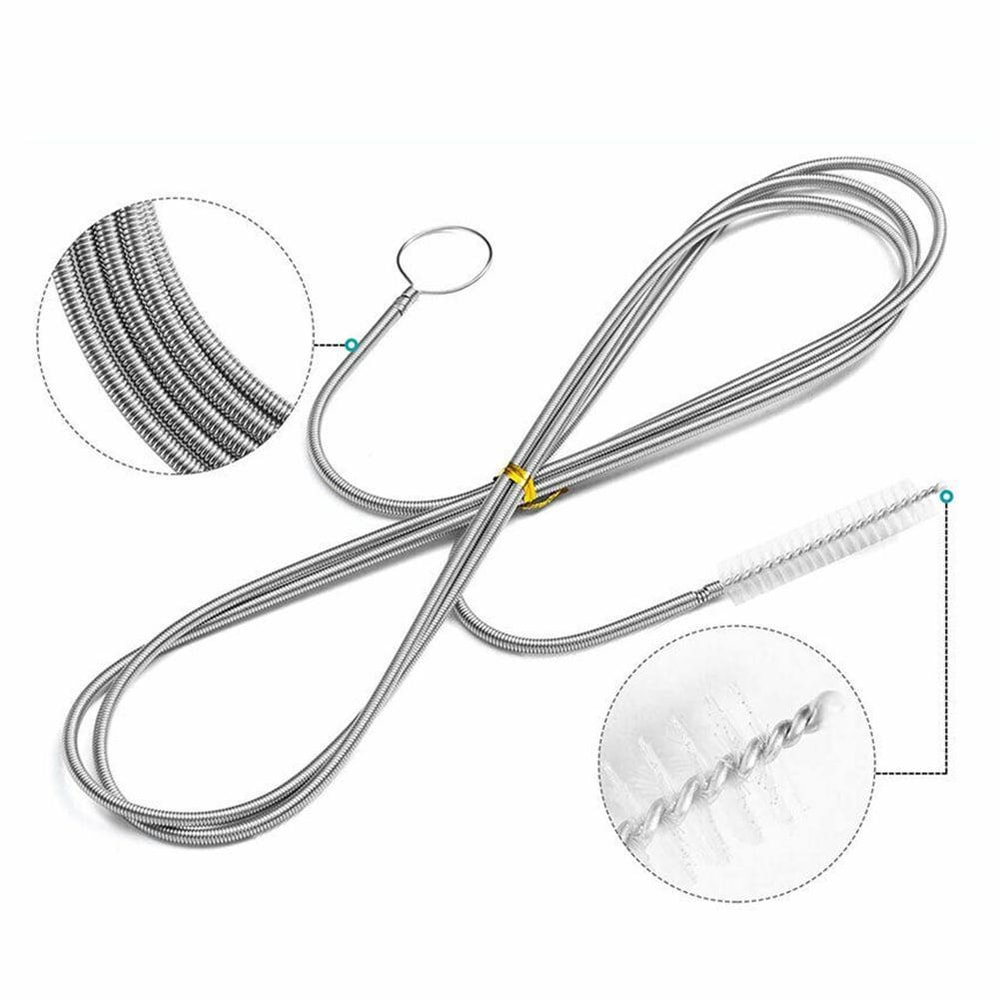 Car Drain Dredge Scrub Brush Auto Sunroof Long Hoses Cleaning Tool 0