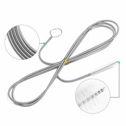 car drain dredge scrub brush auto sunroof long hoses cleaning tool