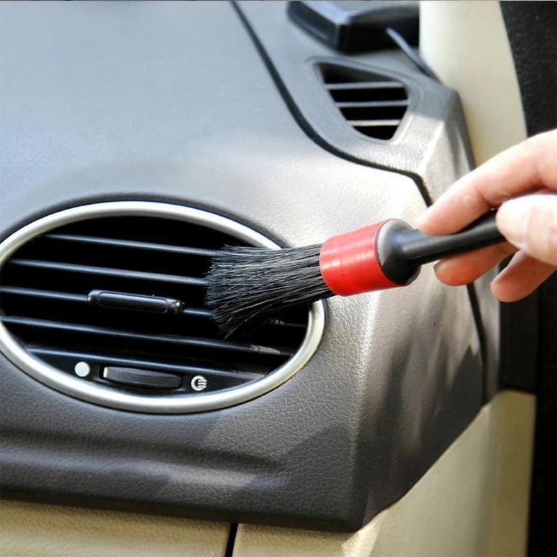 Car Detailing Brush Set For Dashboard Air Outlet Wheel Cleaning Brushes 3