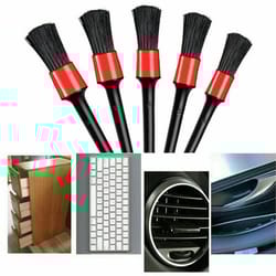 car detailing brush set for dashboard air outlet wheel cleaning brushes
